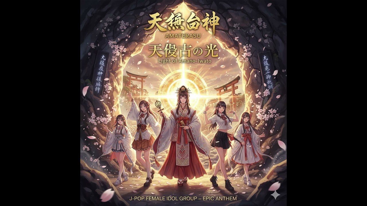 AMATERASU - 天岩戸の光 (Light of Amano-Iwato) | Official Music Video |  #jpop #music