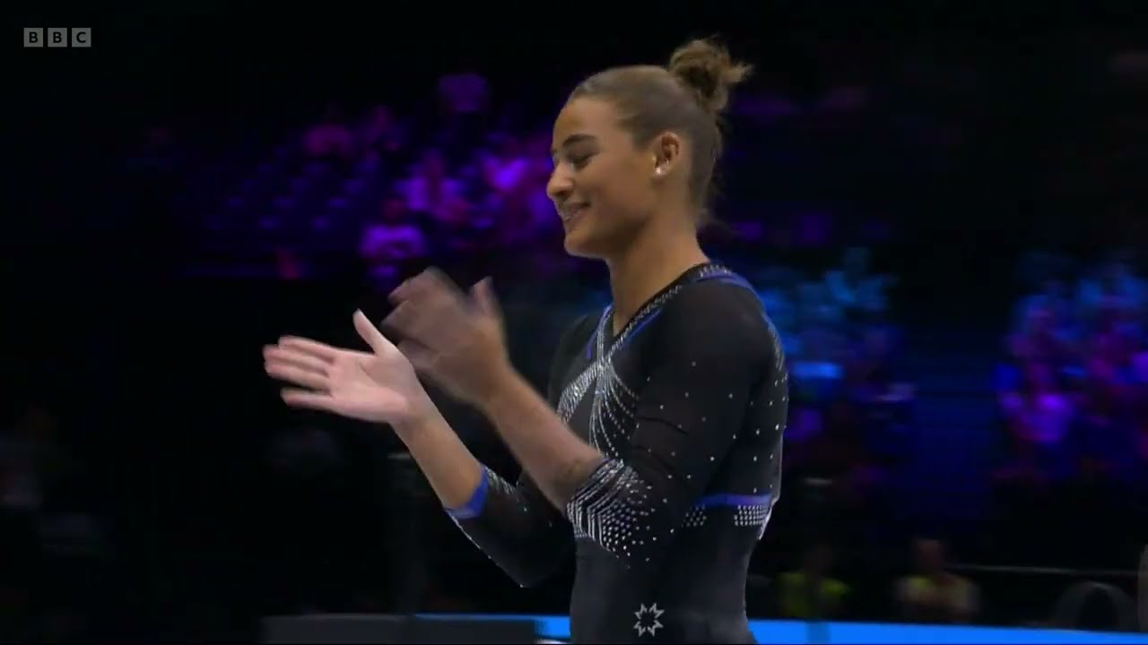 Marine Boyer (France) - Balance Beam - 2023 World Gymnastics Championships - Women's Team Final