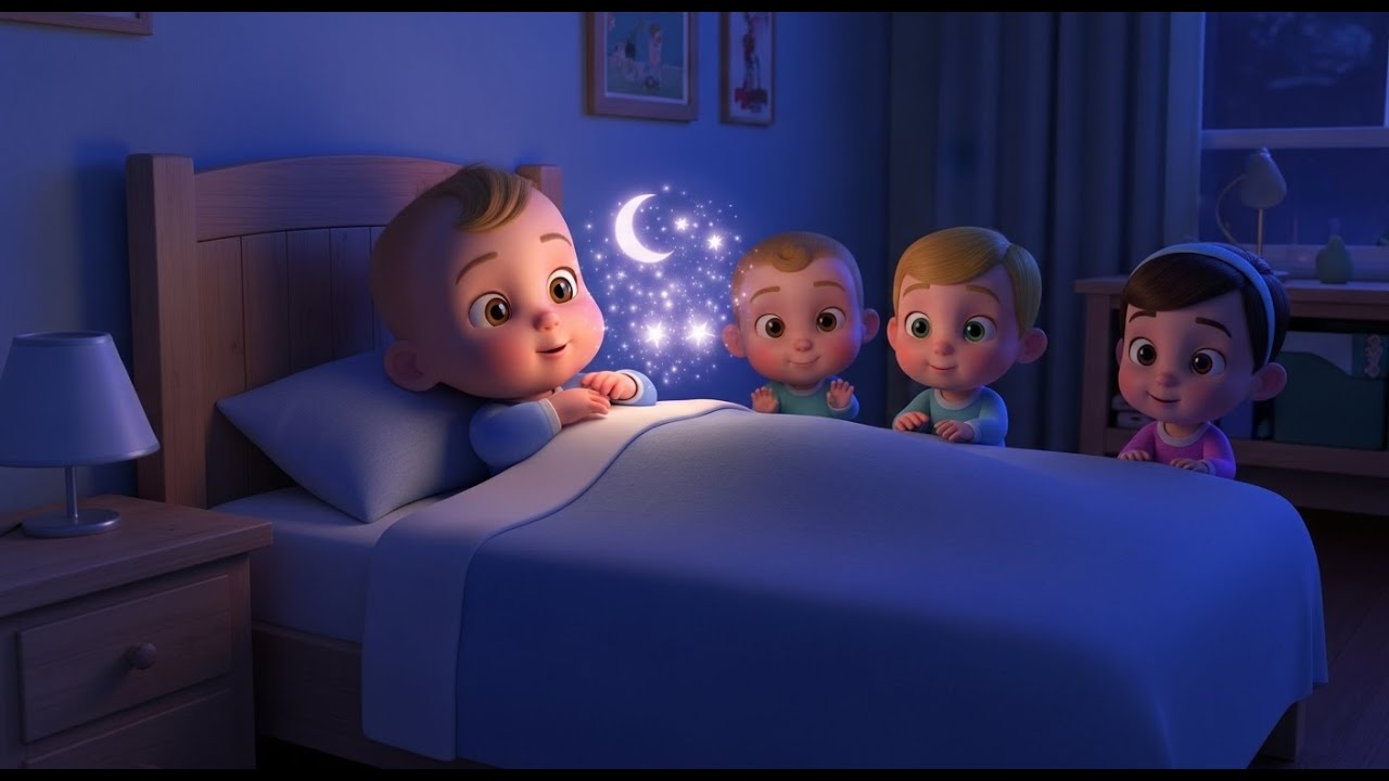 Bed Time Dream Spark 🌙✨ Gentle Lullaby Song for Kids | Relaxing Bedtime Adventure
