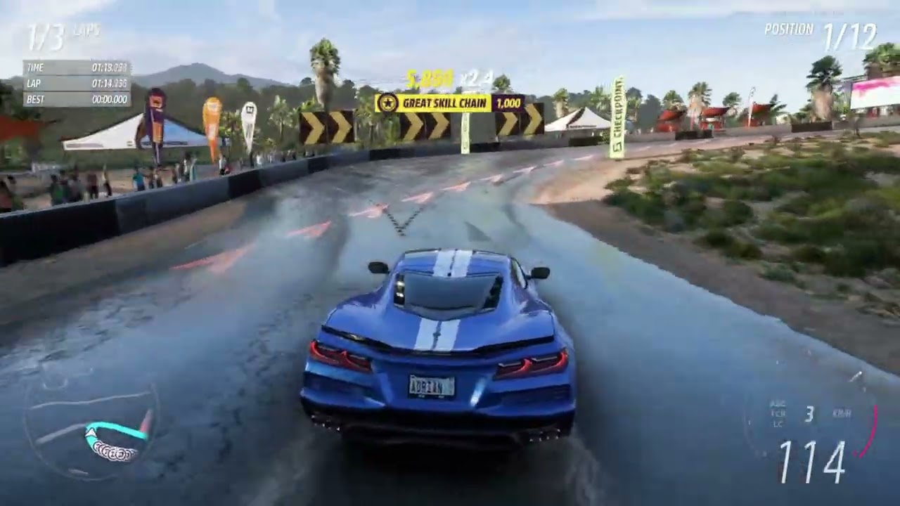 Forza Horizon 5 - Chevrolet Corvette E Ray  #gameplay #ps5 #walkthrough #games  #game