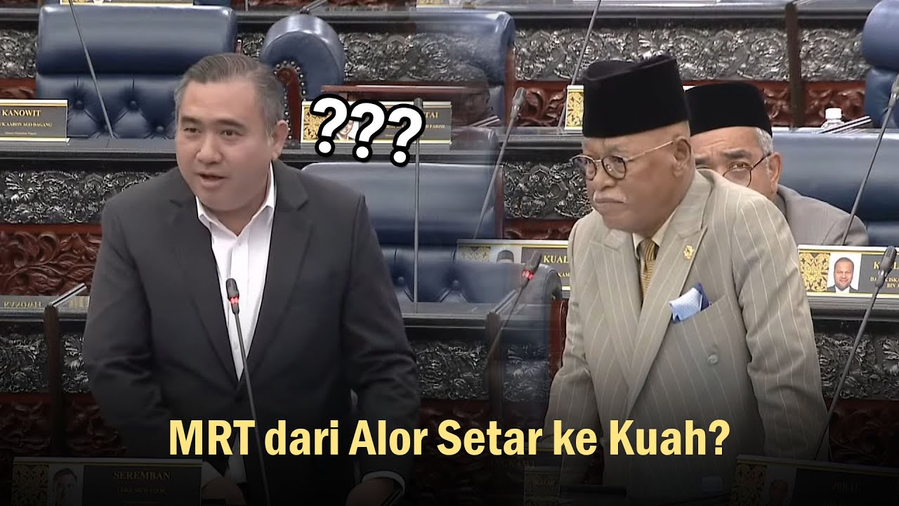 Terkejut Anthony Loke! Biar betul YB Langkawi cadang MRT dari Alor Setar ke Kuah?