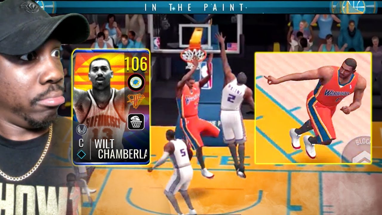 106 OVR WILT POSTER DUNKING & SHOOTING 3s! NBA Live Mobile 19 Season 3 Ep. 100