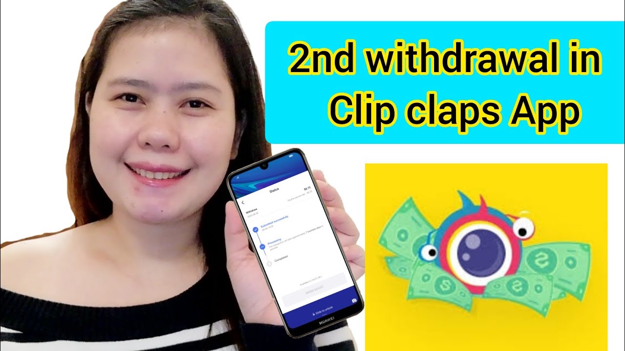 Withdraw 10 $  in Clip Claps App | My 2nd withdrawal