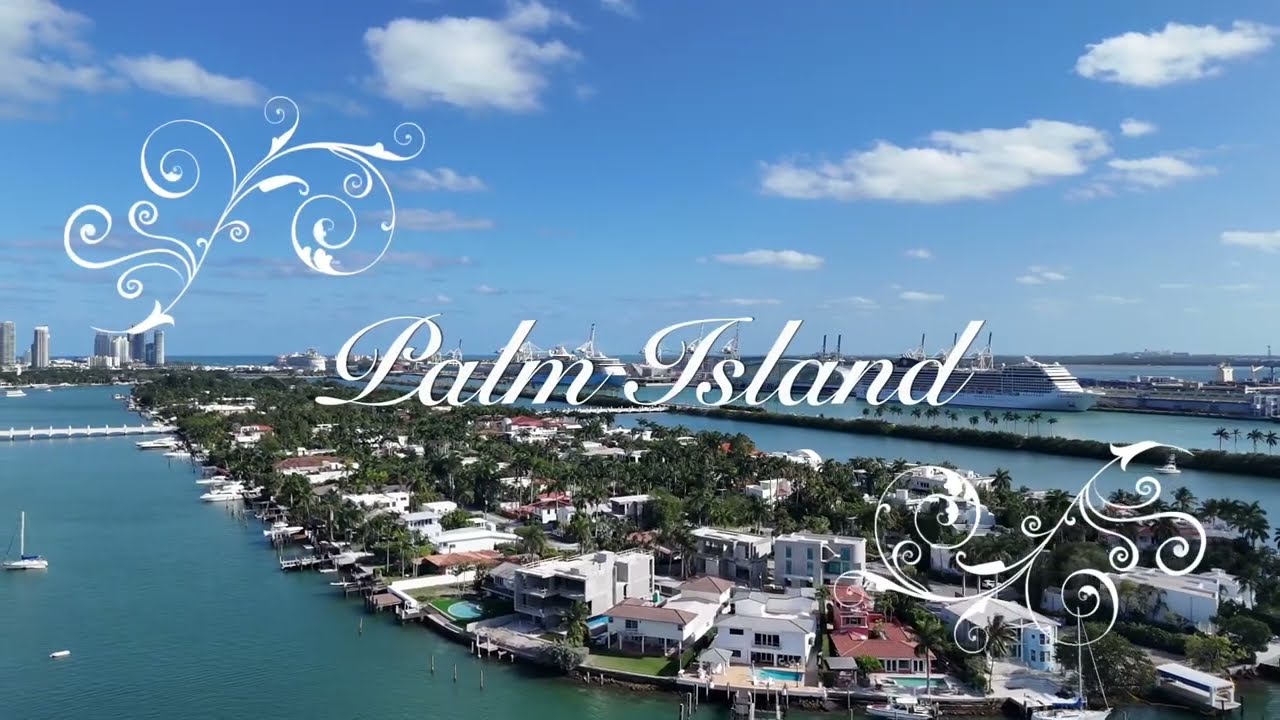 S01/E15: Touring Palm Island Miami Beach Waterfront homes | 