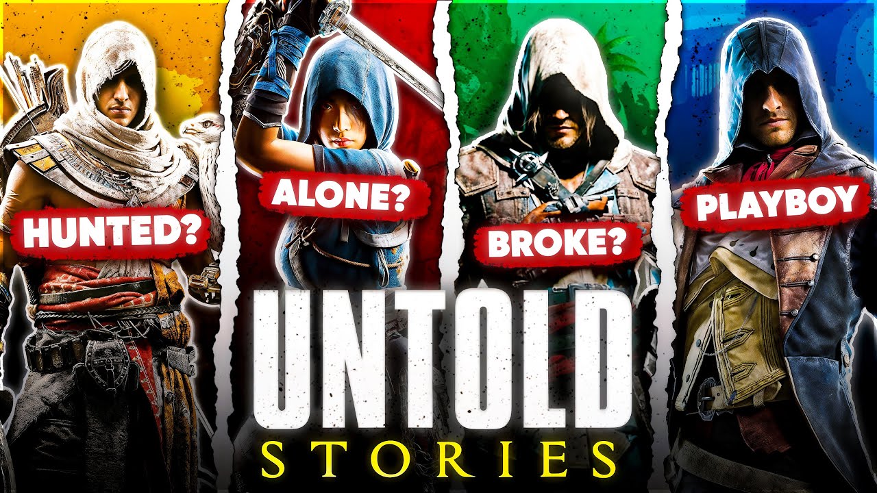 Нерассказанные ранние жизни каждого героя Assassin's Creed. Объяснение