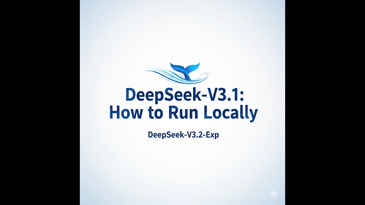 DeepSeek-V3.1 GGUF Local Deployment and Optimization Guide. DeepSeek-V3.2 Exp. Sparse Attention.