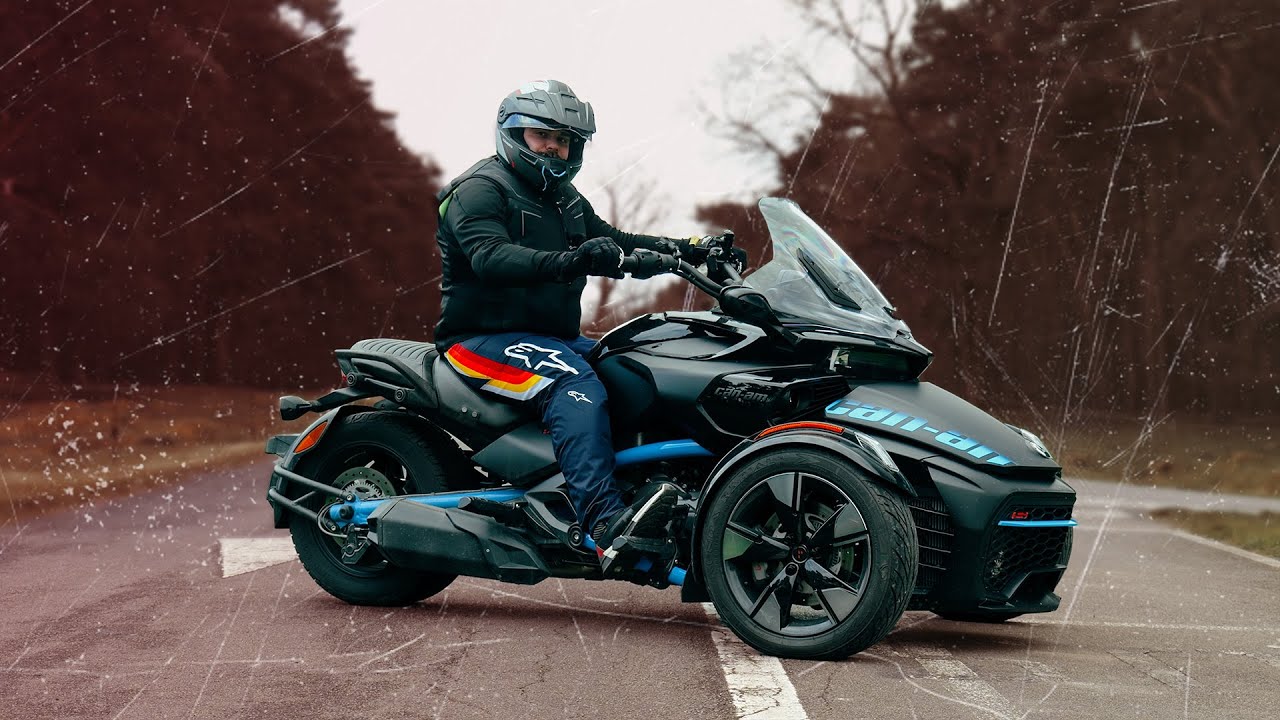 l'esprit motard peut-il avoir 3 roues ? - Essai moto Can-Am Spyder F3-S