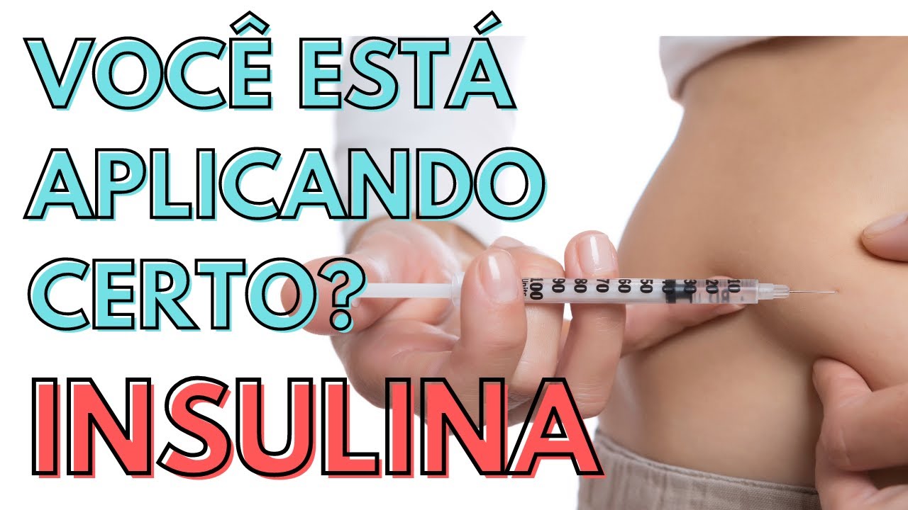 Descubra como aplicar INSULINA corretamente e manter seu DIABETES sob controle