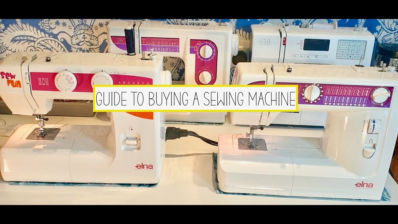 Guide to buying a Sewing Machine | The Make Room