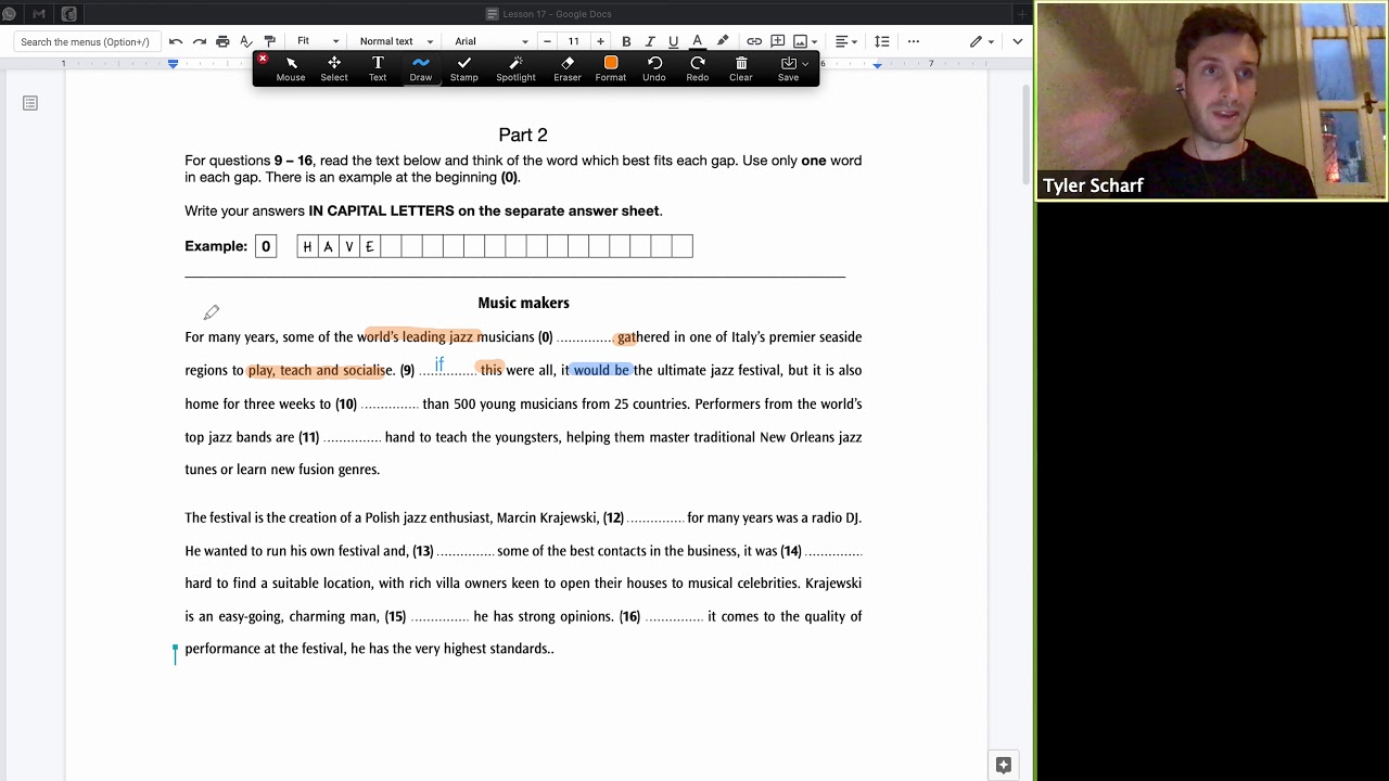 Top tips for CAE Use of English part 2