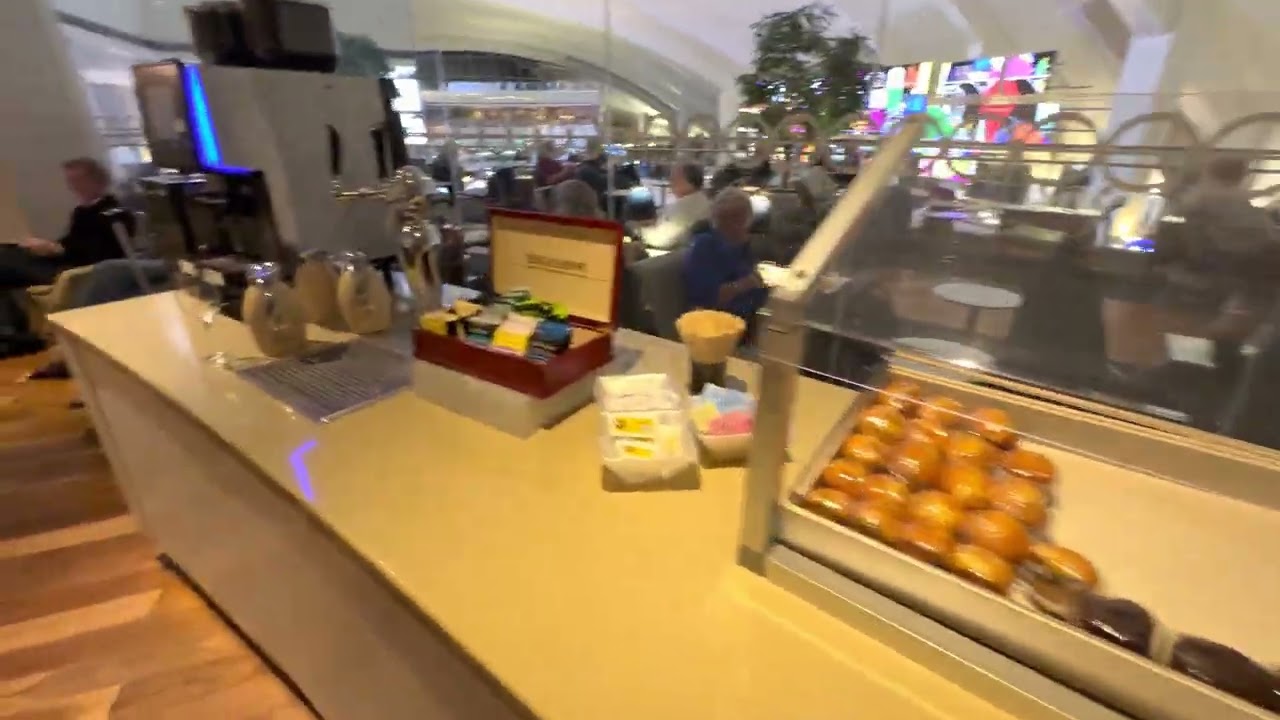 Los Angeles Airport LAX TBIT International Terminal Star Alliance Lounge Tour