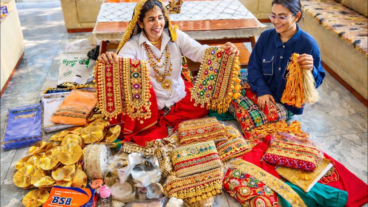 Bridal दामण or लहंगों के लिए Lace की करी ख़रीददारी 😍