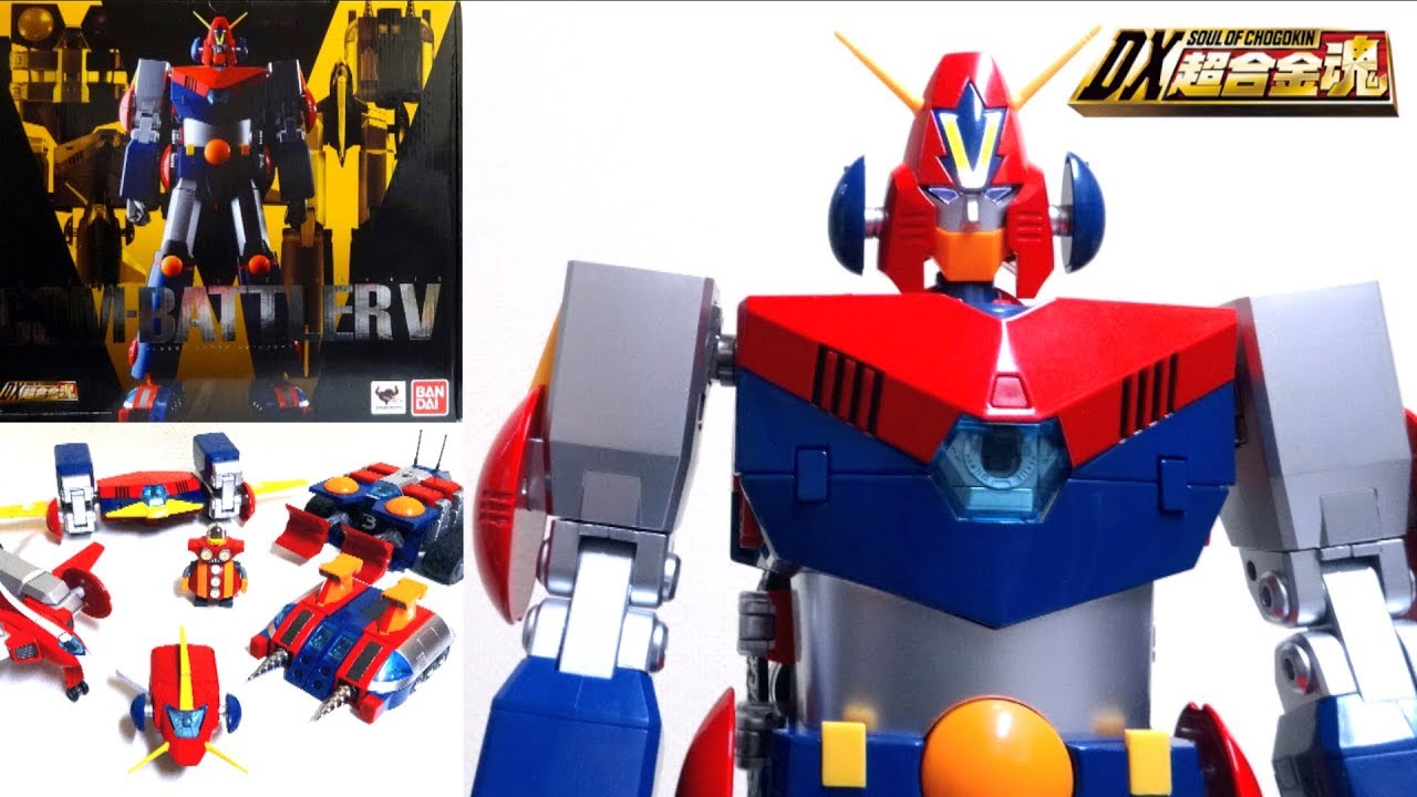 【 DX超合金魂】超電磁ロボ コン・バトラーV ヲタファの変形合体レビュー / DX Soul of Chogokin Combattler V