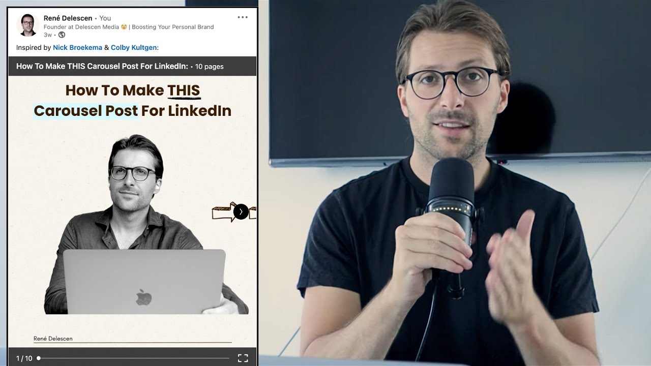 Как создать публикацию-карусель для LinkedIn (2025)