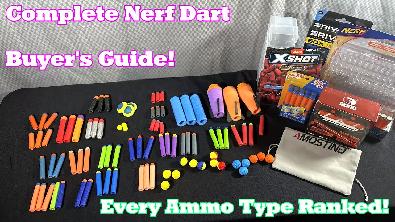 What's the Best Nerf Dart in 2024? | The Ultimate Nerf Dart Buyer's Guide! (2024 Buyer's Guide)