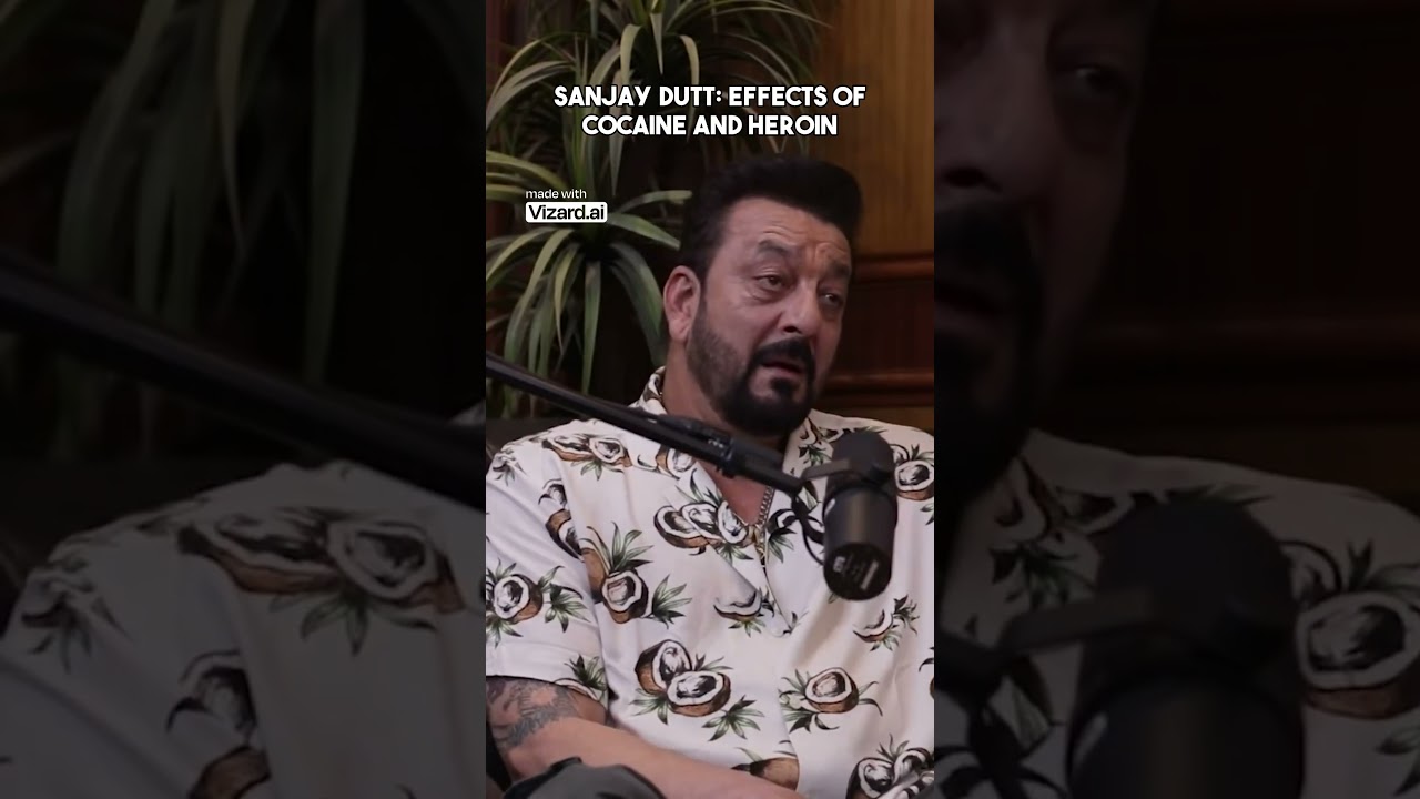 Sanjay Dutt Effects of cocaine and heroin #trending #bollywood#youtubeshorts #video #sanjaydutt