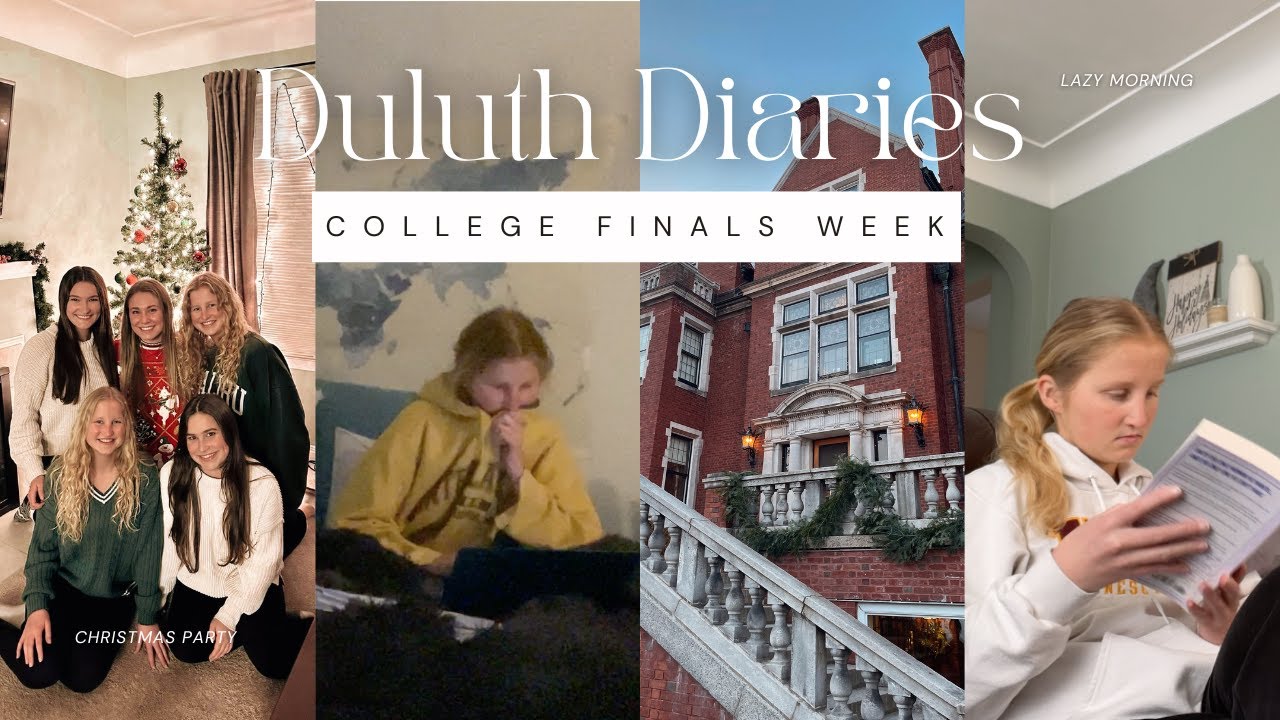 DULUTH DIARIES: Finals Week, Christmas Activities, Studying