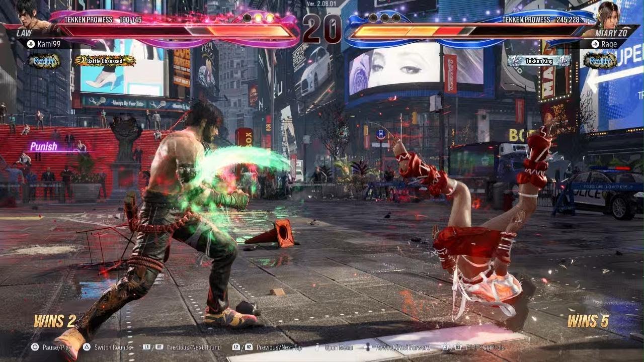 Law VS Miary TEKKEN 8