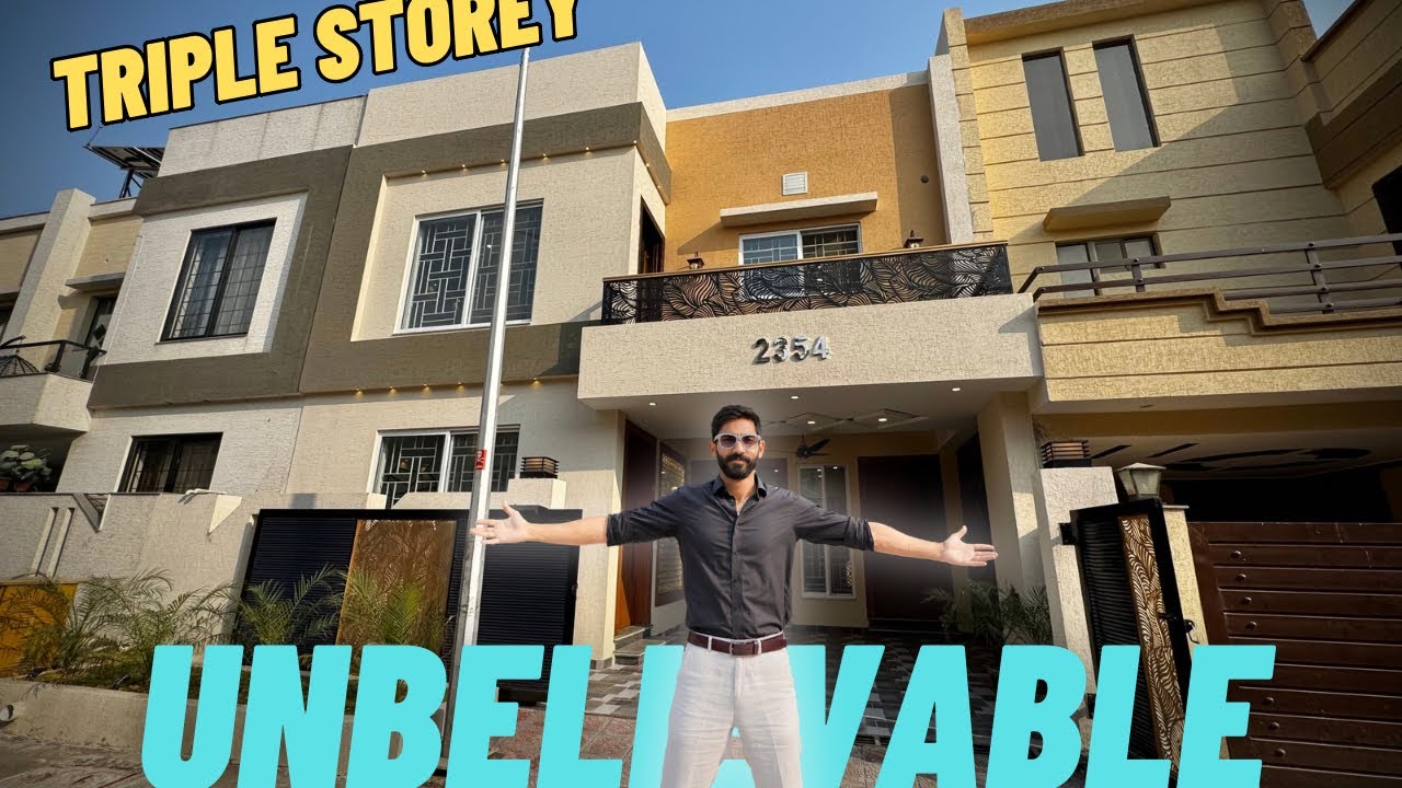 UNBELIEVABLE 7 Marla with 6 Bedrooms and (MEZANINNE Design) For Sale in Bahria Islamabad