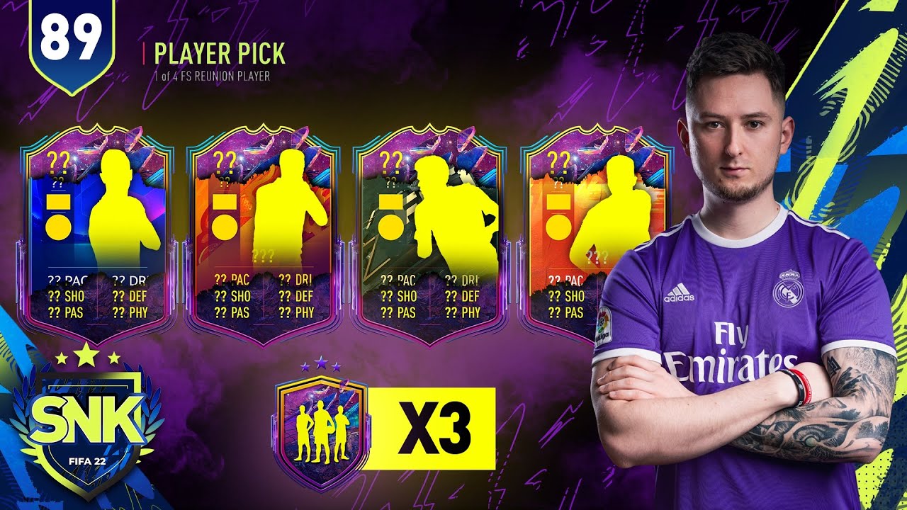 3X PICK FUTURE STARS [#89] | FIFA 22 ULTIMATE TEAM