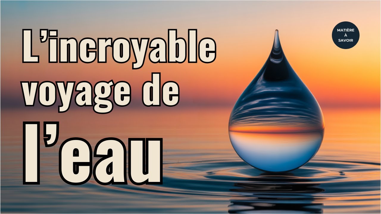 🌍💧 Comment Fonctionne le Cycle de l’Eau ? (Explication Simple)