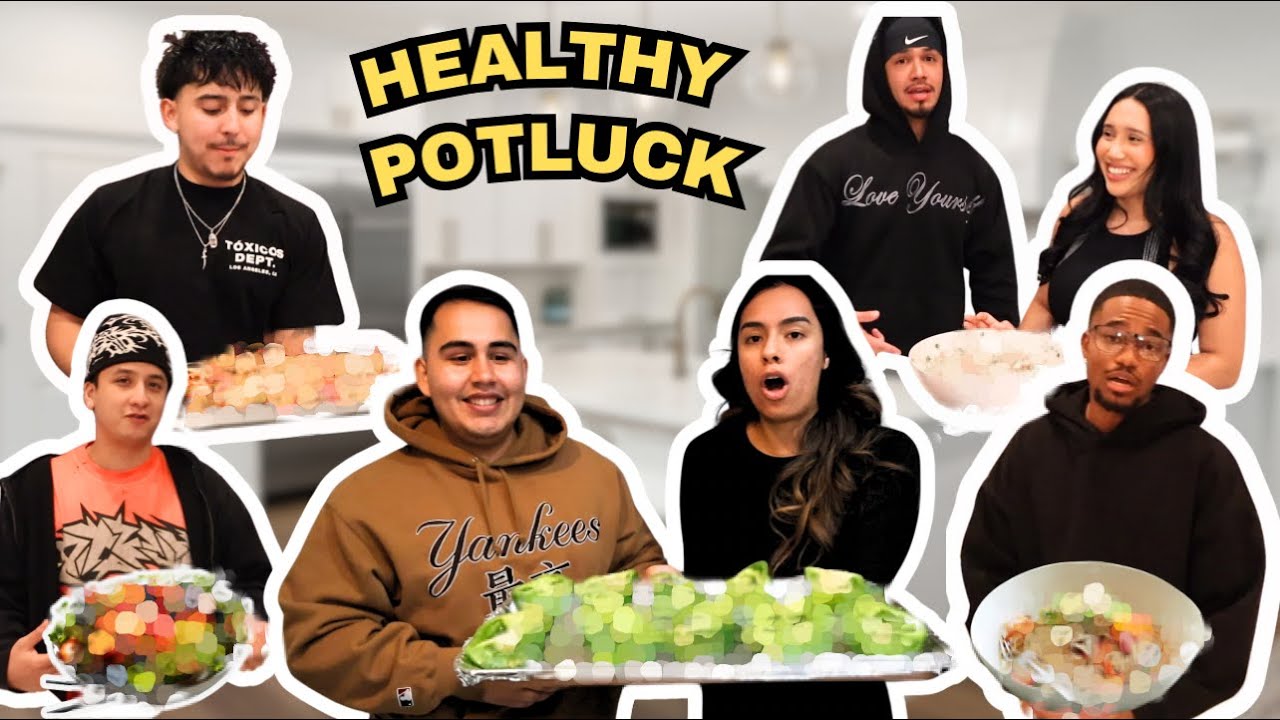 WE HAD A 75 DAY HARD POTLUCK *TASTY ASF*