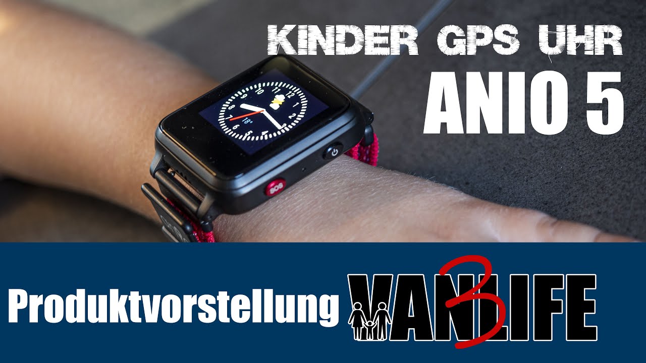 Beruhigt auf dem Campingplatz: Kinder GPS Uhr Anio5