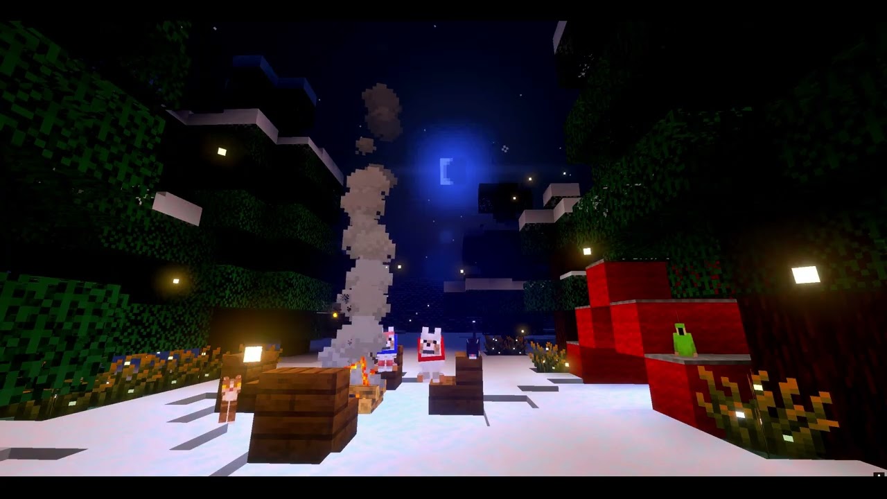 Relax and Sleep to Minecraft Winter Wonderland