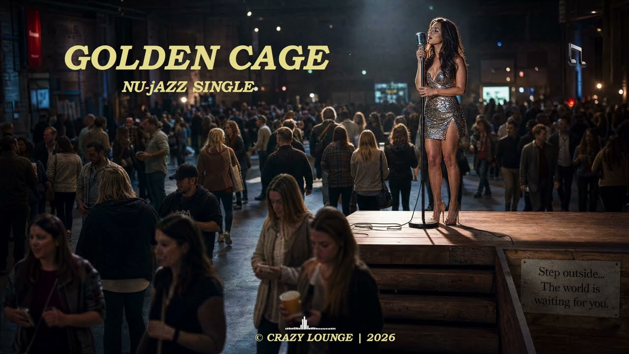 Crazy Lounge - Golden Cage  | Nu-Jazz Single | Vocal Jazz