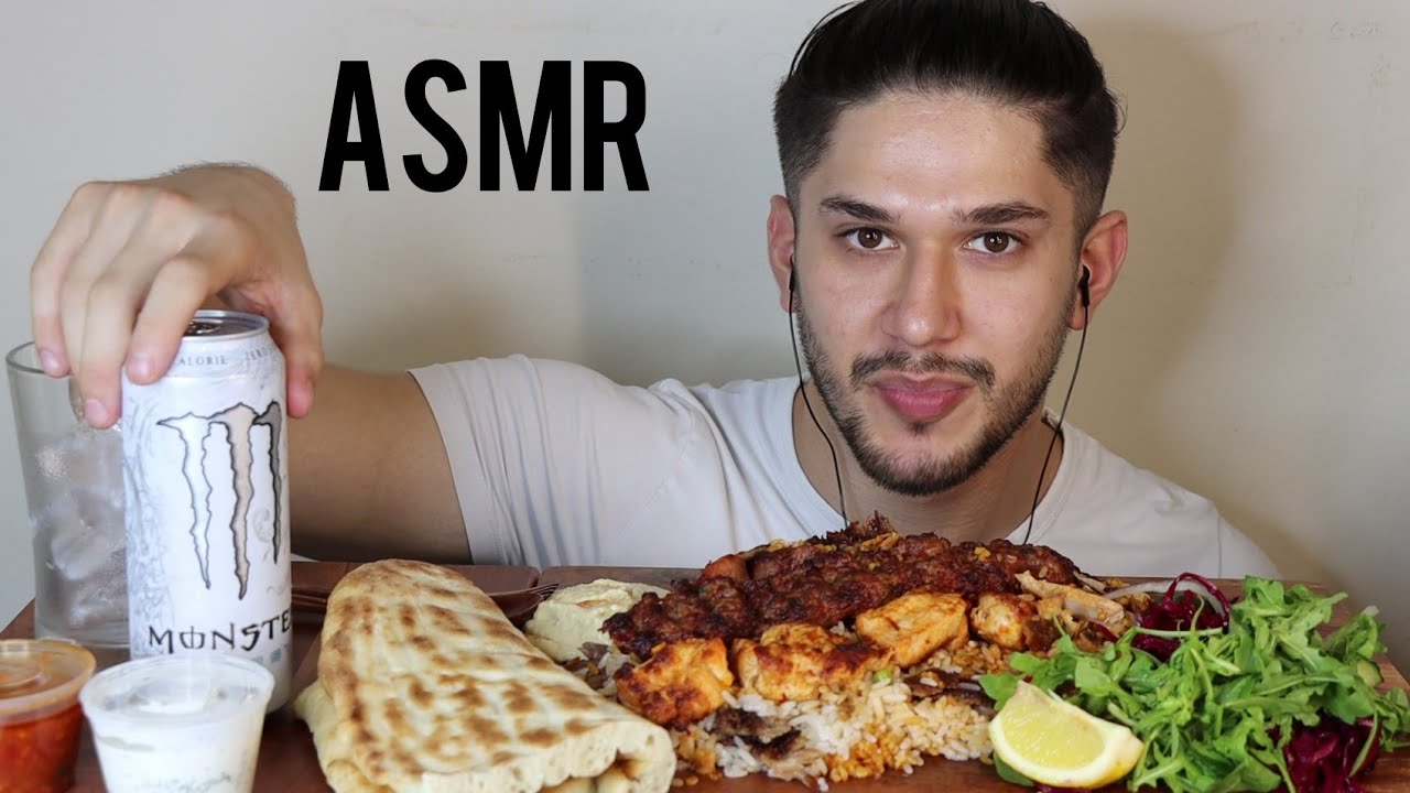 ASMR GIANT MEAT PLATTER + BULGAR AND RICE | MUKBANG *REAL EATING SOUNDS*