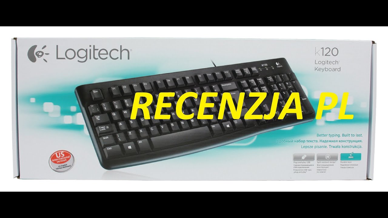 Logitech K120 RECENZJA PL