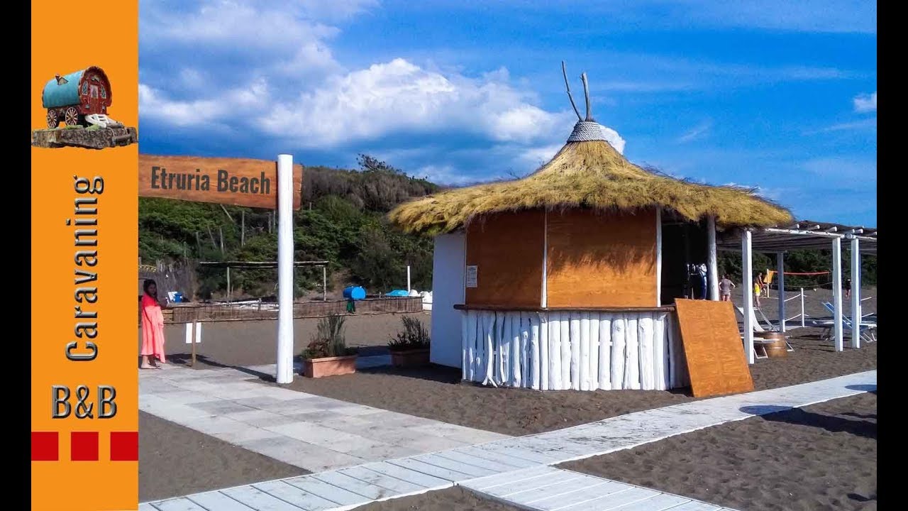 Campingurlaub in Italien/Toskana/International Camping Village Etruria in Marina  di Castagneto