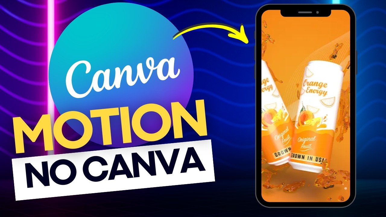 Como Criar Motion no Canva 🎬✨ | Faça Animações Profissionais Passo a Passo - Tutorial 2026