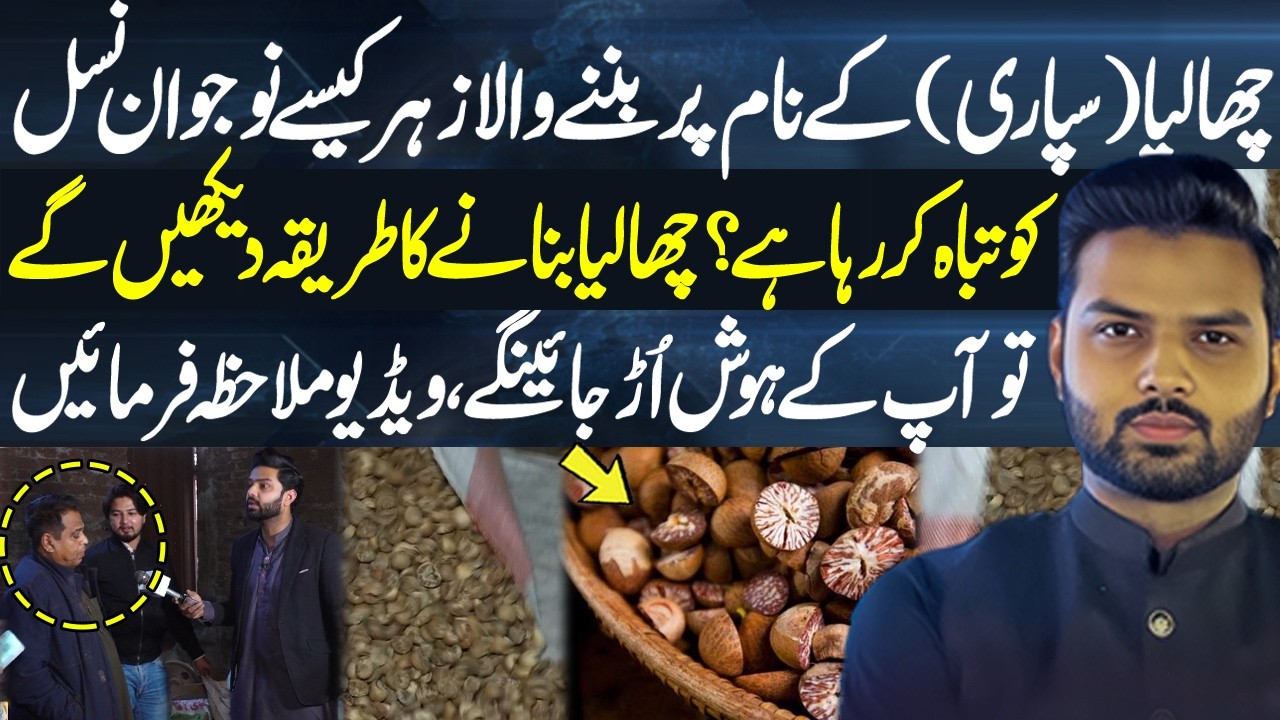 Supari Ka Kala Dhanda – Haqeeqat Dekh Kar Hosh Urr Jayenge - Media Waly Exposed all