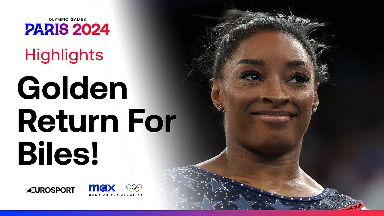 SUPERSTAR Simone Biles inspires USA to gymnastics team gold 🥇 | #Paris2024 Highlights | #Olympics