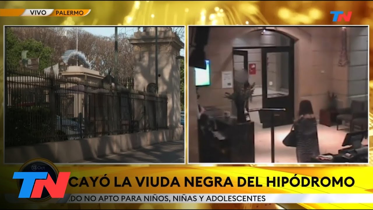 PALERMO I Cayó la viuda negra del Hipódromo