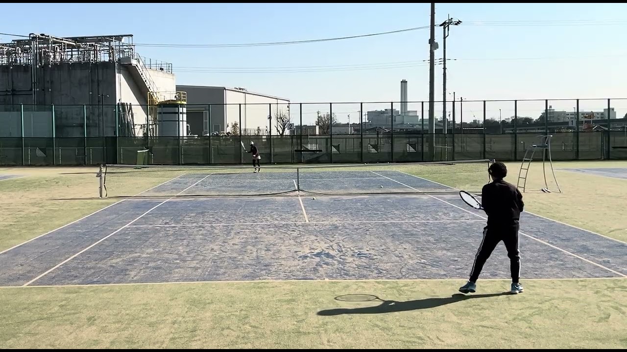 9回目　幸浩　テニス　サーブ