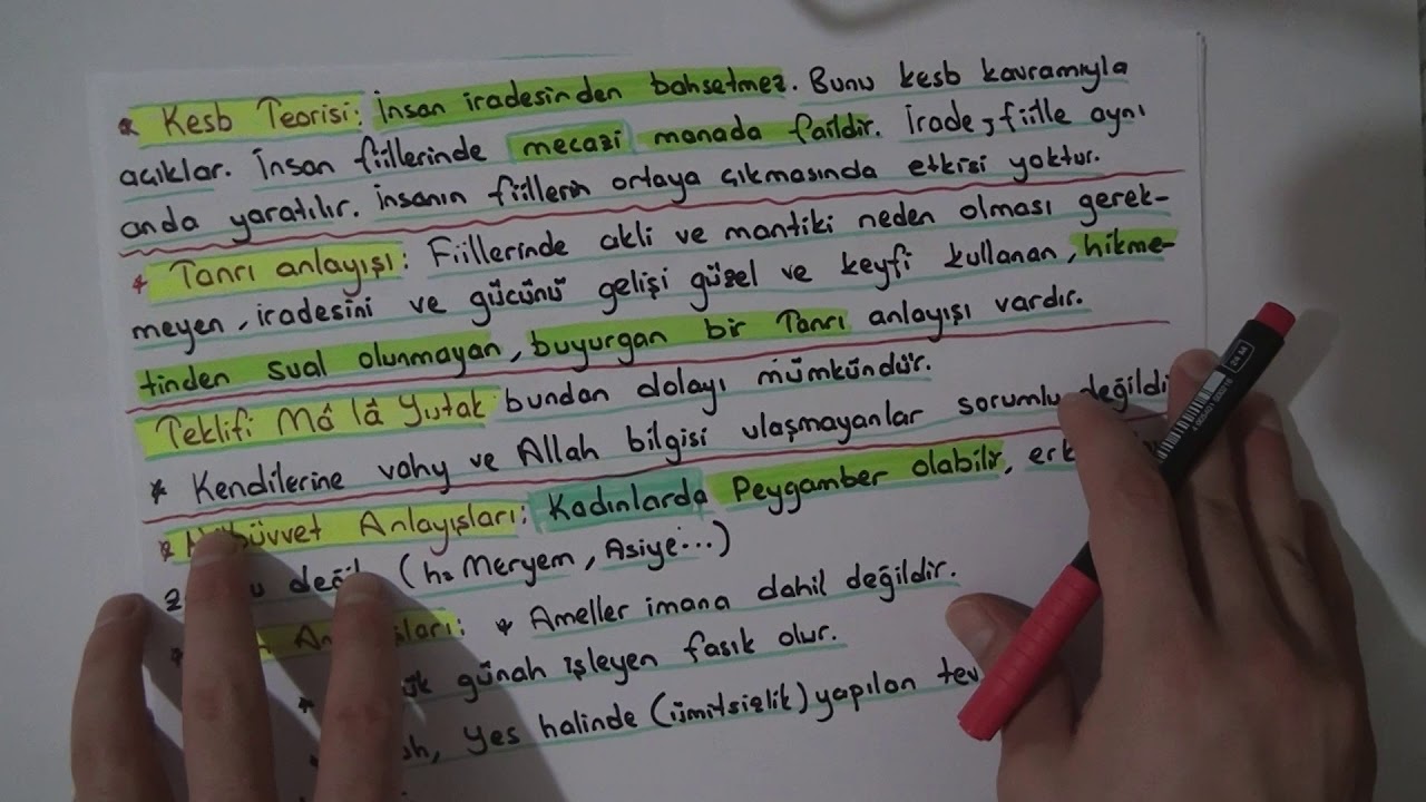 kelam 8 - (Eşarilik mezhebi)