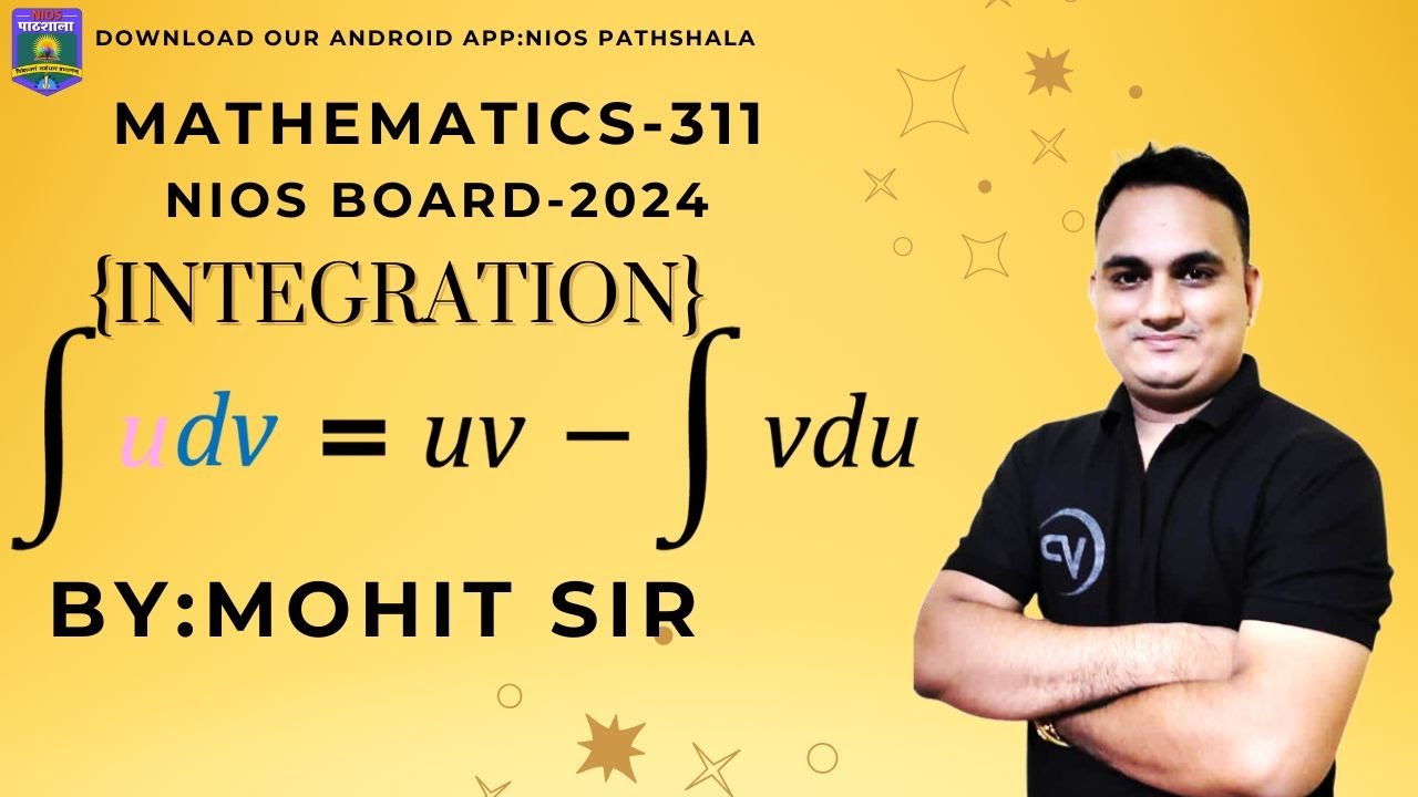 Mathematics(12th)| Integration(lec-1)  | By Mohit Sir | NIOS Pathshala