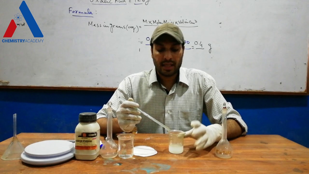 Preparation of Molar Solutions |How to Prepare Solutions of Required Molarity(Strength)|