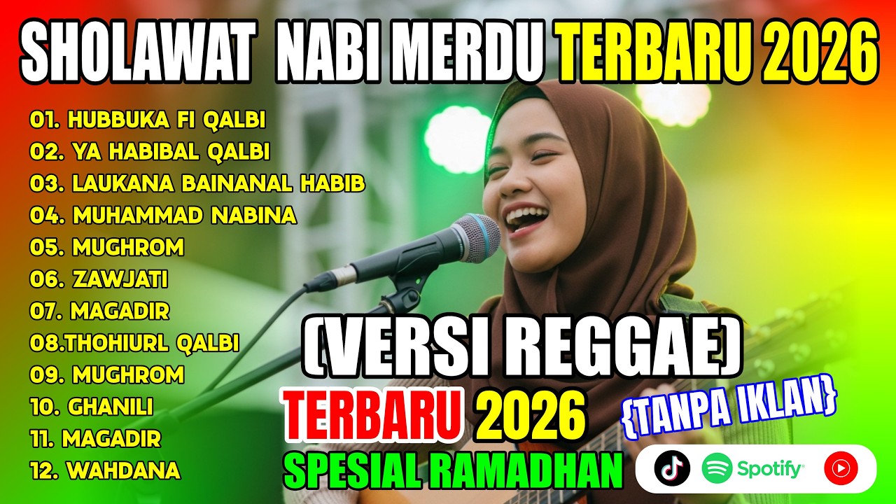 Sholawat Nabi Reggae Version 2026 🔥 Musik Islami Viral Full Bass Indonesia