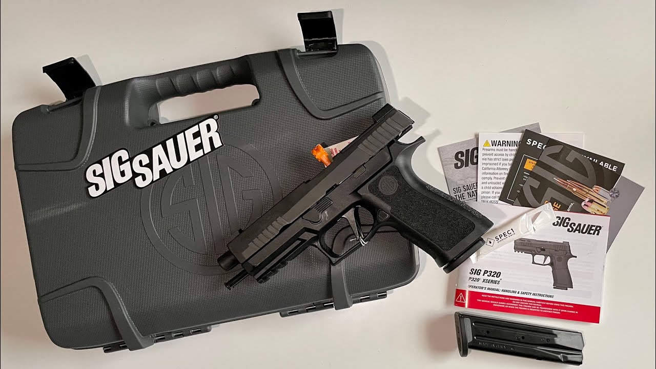 Распаковка &mdash; Sig Sauer P320 X Series Full Size (X Full)