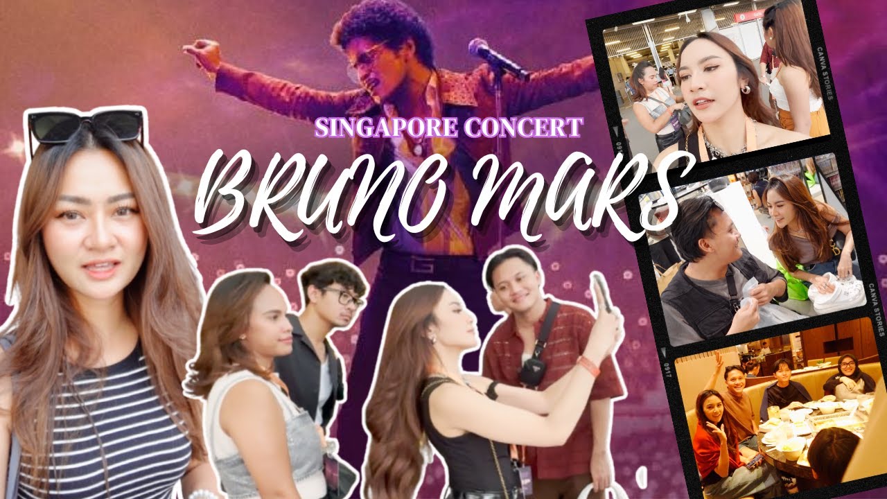NONTON BARENG KONSER BRUNO MARS, SERU???, #singapore #brunomars #mahalini #rizkyfebian