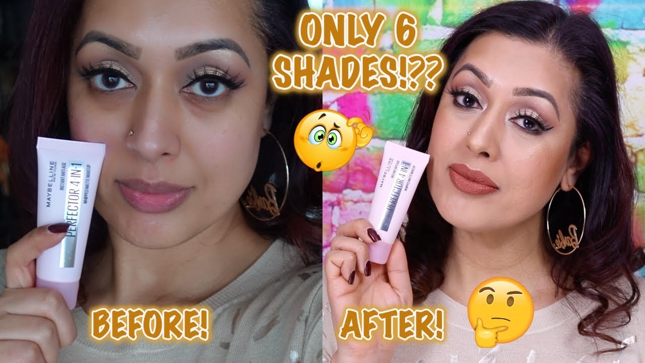 REVIEW: Maybelline Instant Age Rewind Perfector 4-In-1 - WHIPPED MATTE MAKEUP!