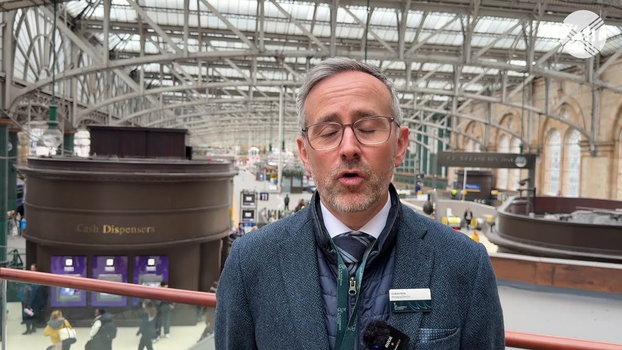 Caledonian Sleeper at Glasgow Central - 24 March 2026