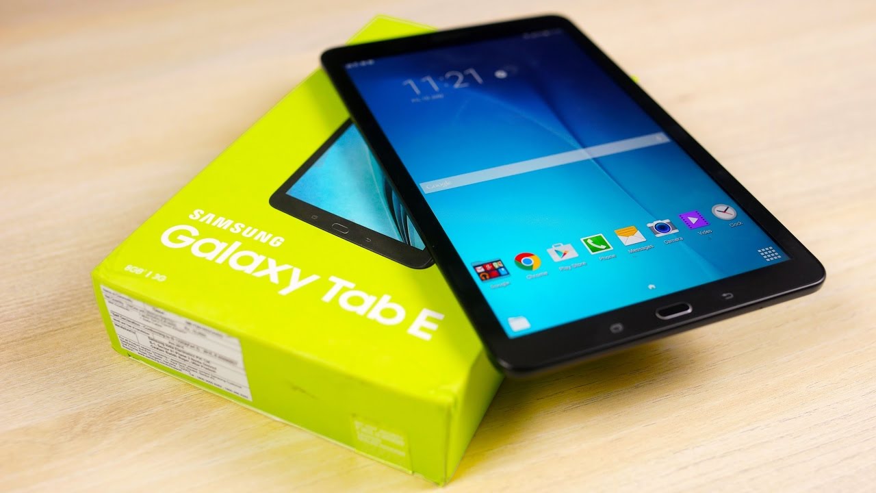 Unboxing - Samsung Galaxy TAB E 9.6' WiFi