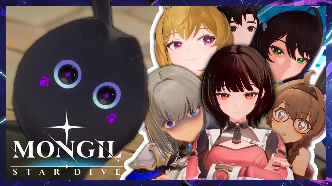 [Turn on CC] This is Just Comedy Anime in a Gacha Game | Mongil: STAR DIVE