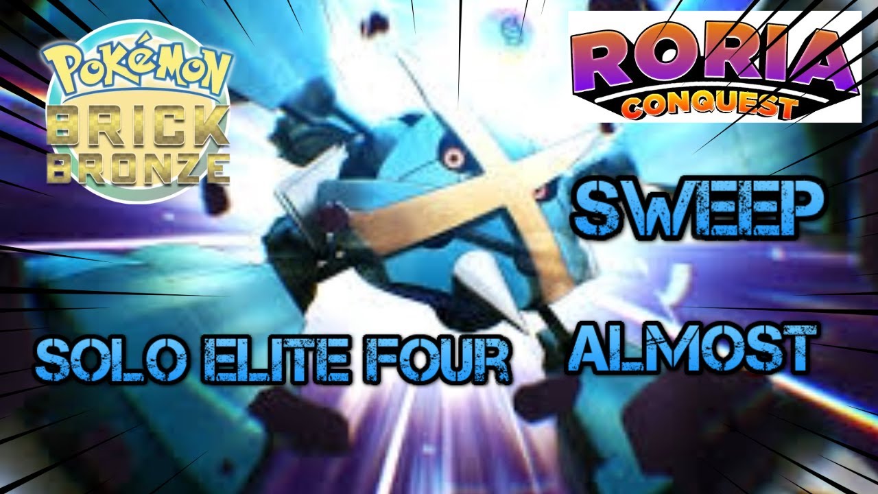 Almost sweeping elite four with mega Metagross (Pokemon Roria conquest)