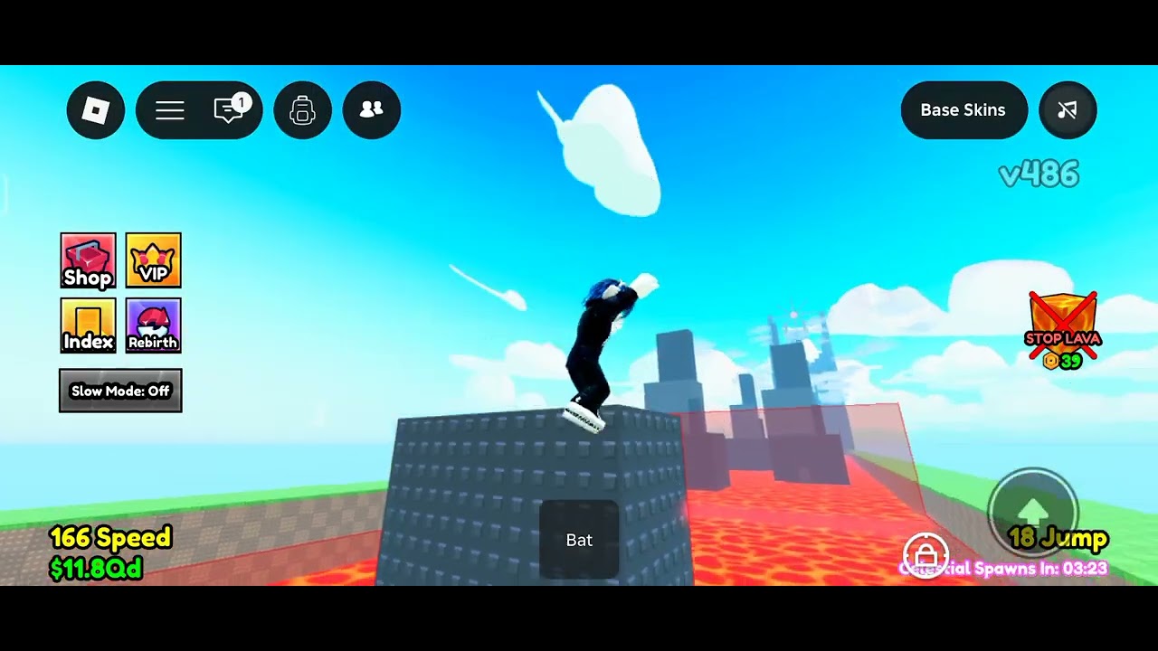 Play escape Lava for brainrot