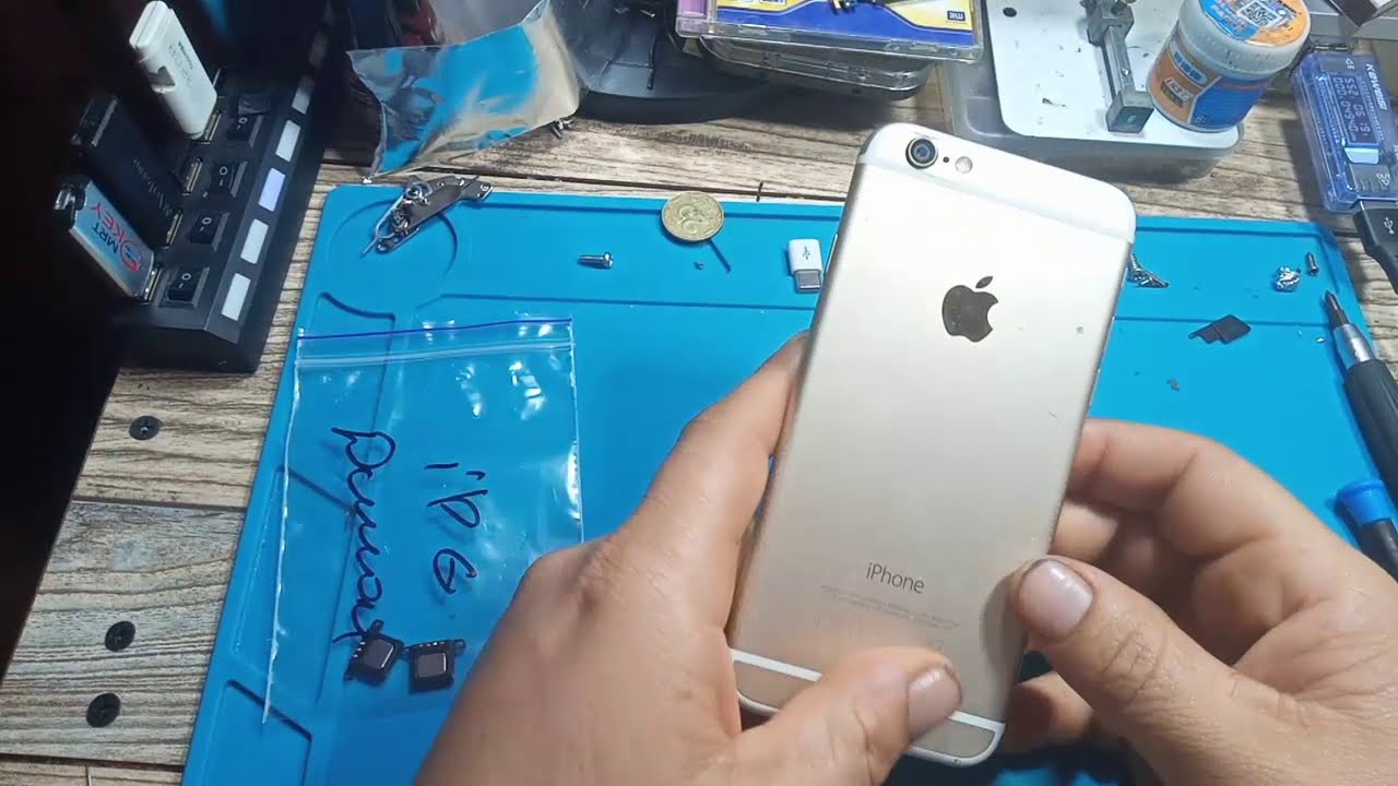 Замена слухового динамика на iPhone 6